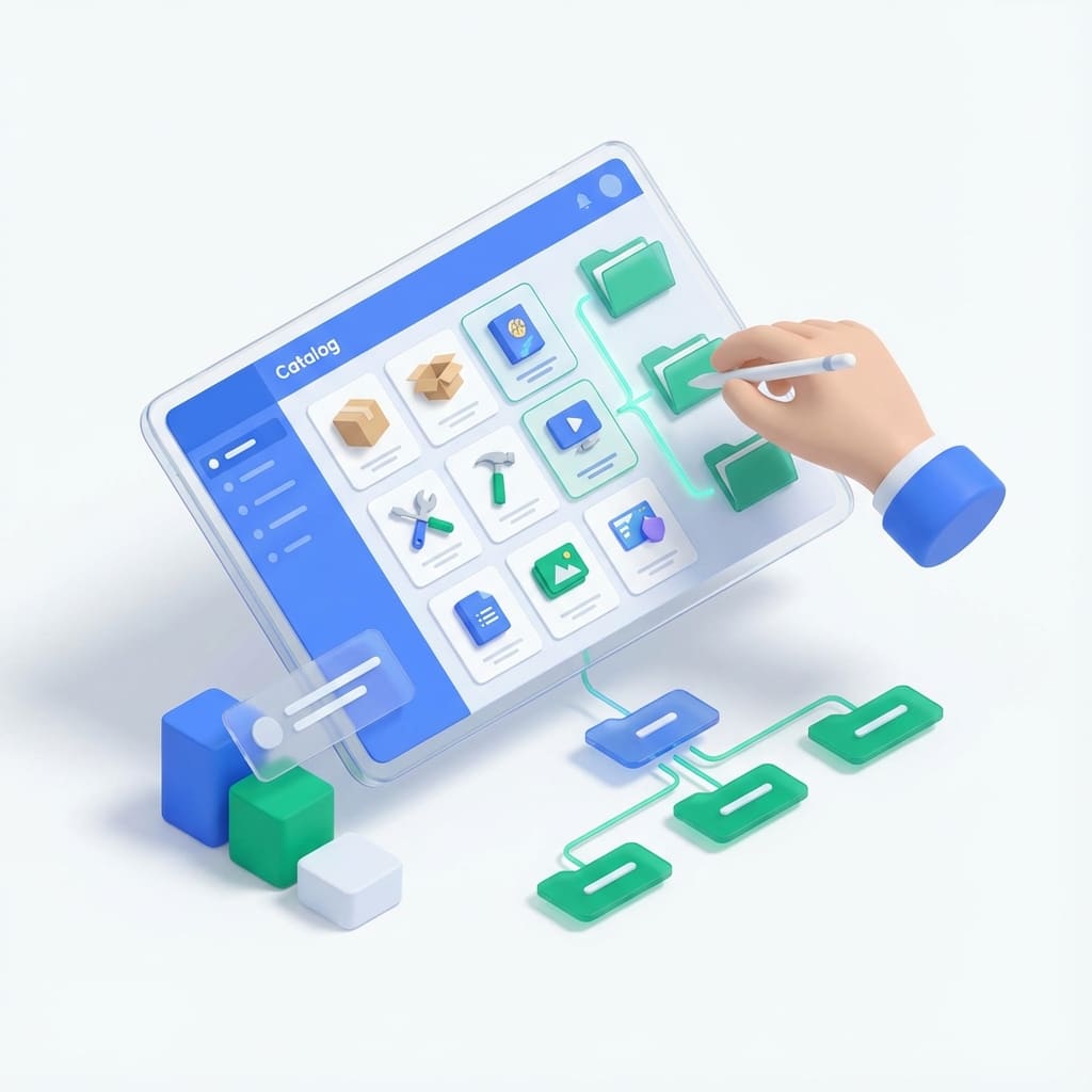 Управление каталогом